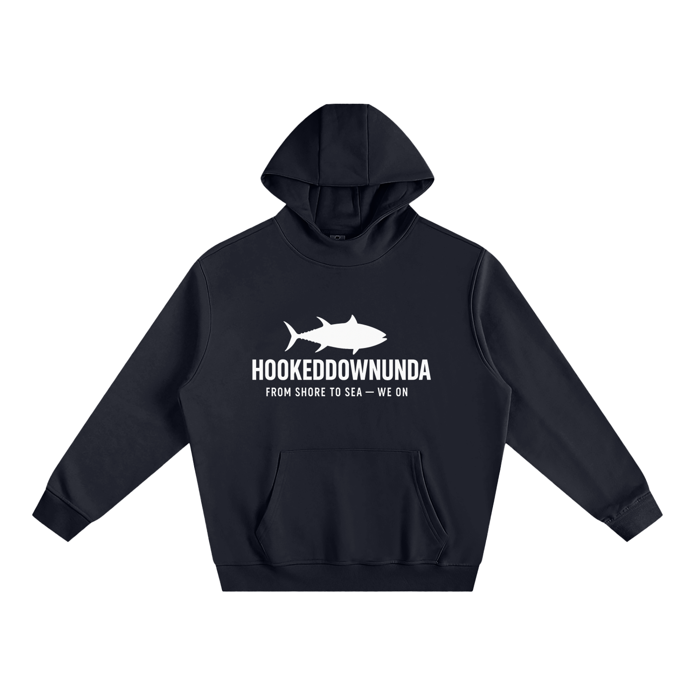 Mulloway Fleeced High Neck Hoodie